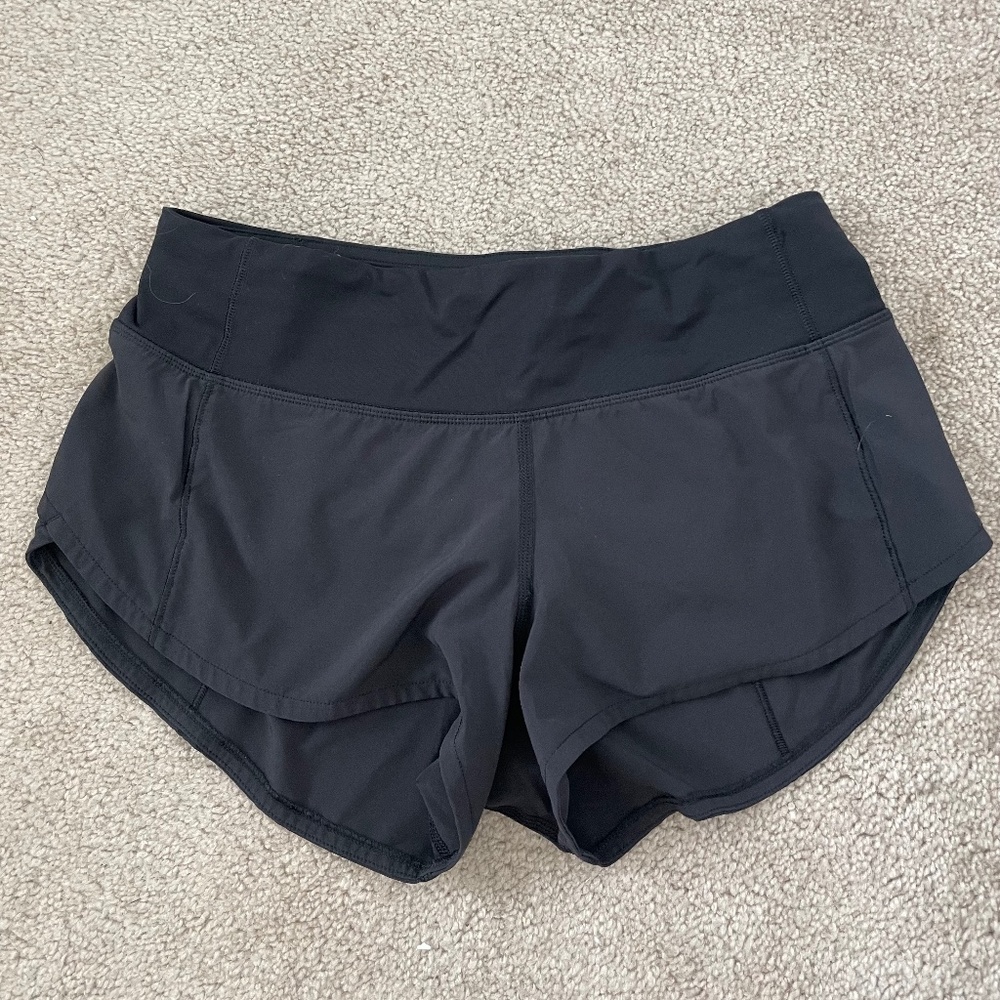 Lululemon 2.5 Speed Up Low-Rise Shorts
